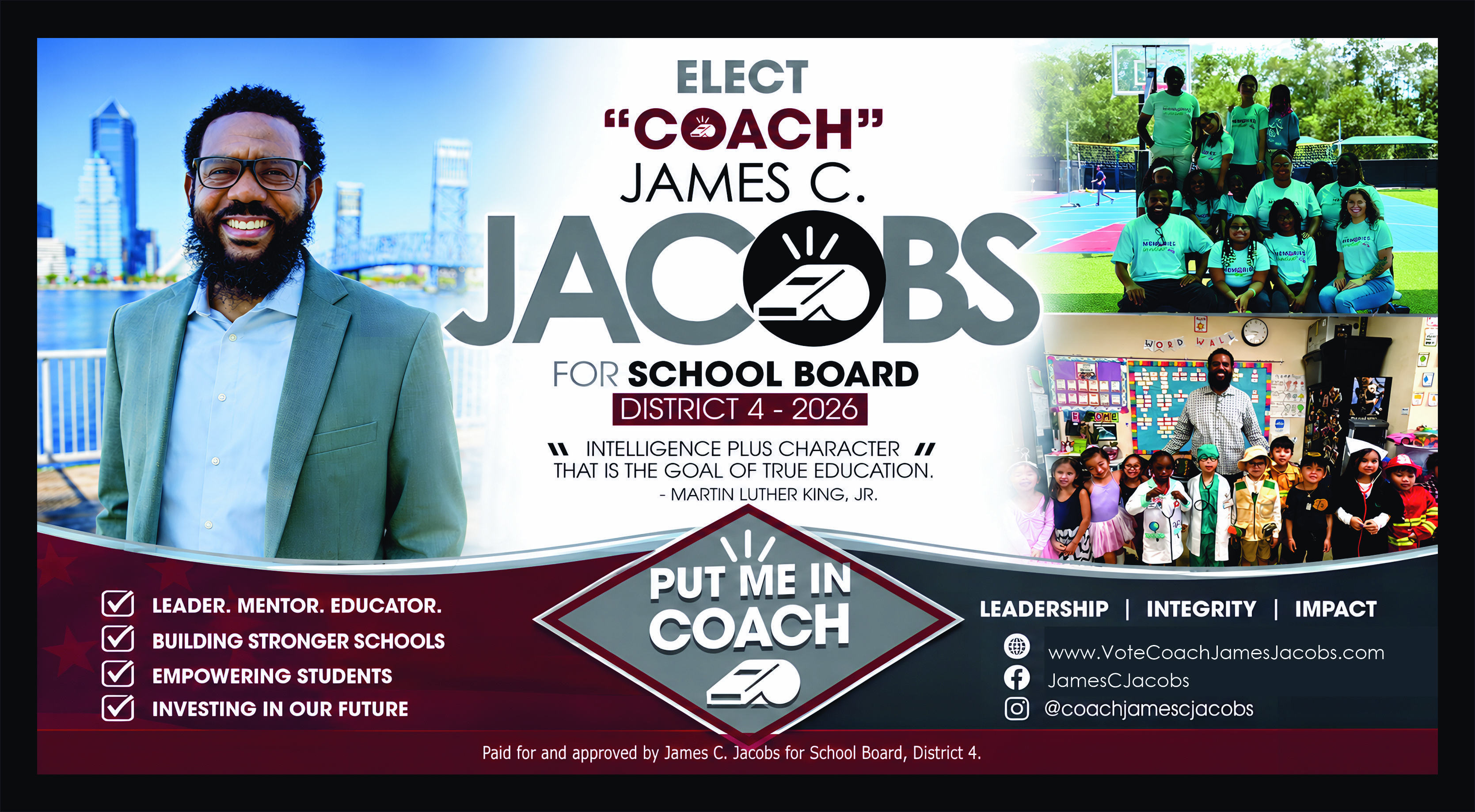 Coach James Jacobs in the community, photo 81