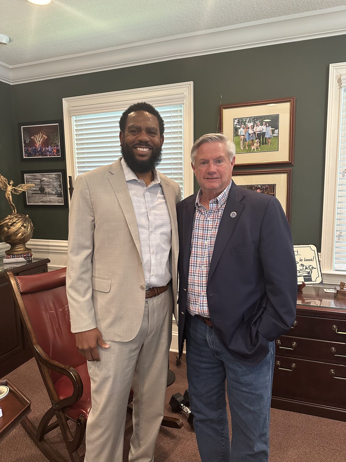 Coach James Jacobs in the community, photo 8