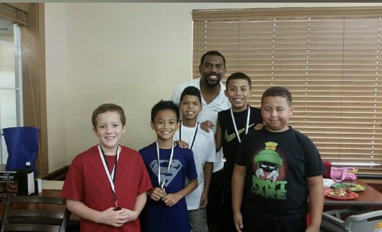 Coach James Jacobs in the community, photo 11