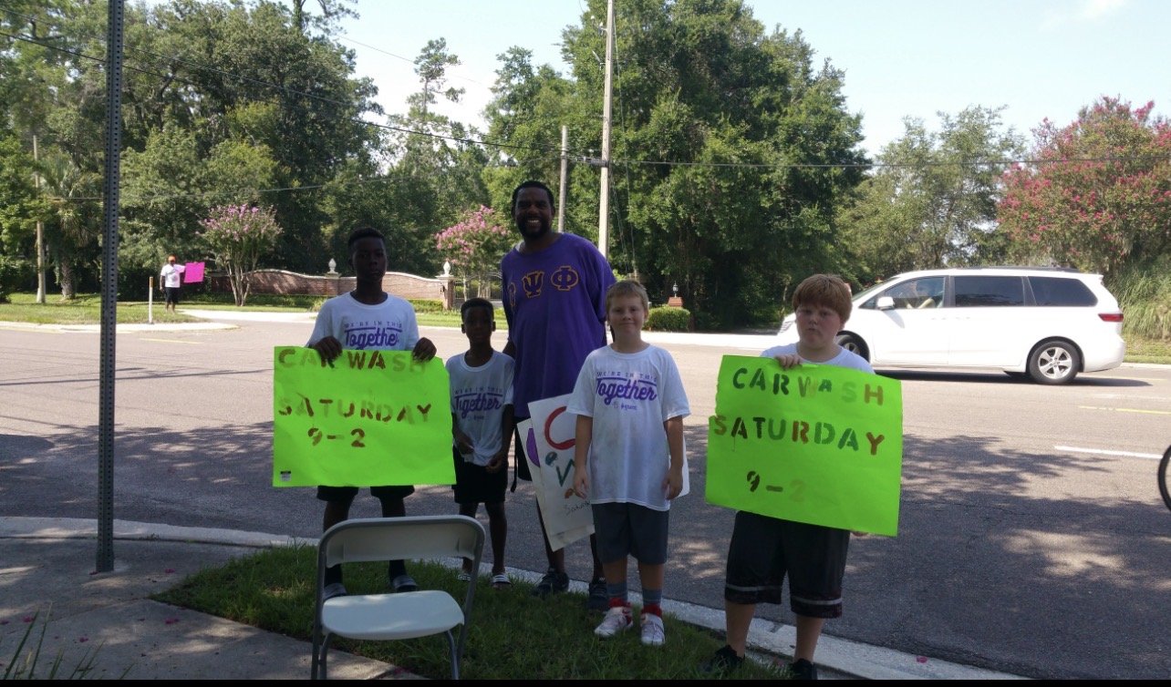 Coach James Jacobs in the community, photo 46