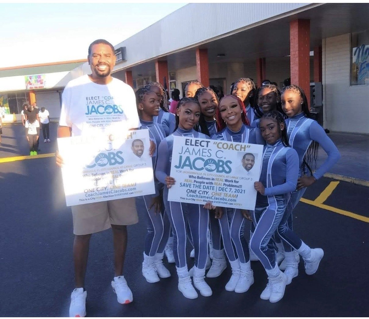 Coach James Jacobs in the community, photo 48