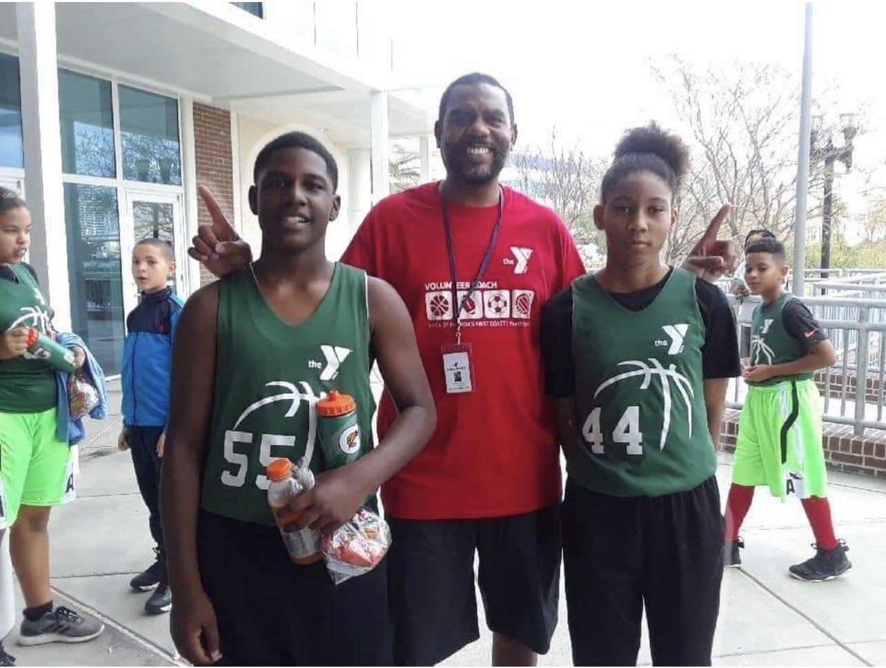 Coach James Jacobs in the community, photo 55