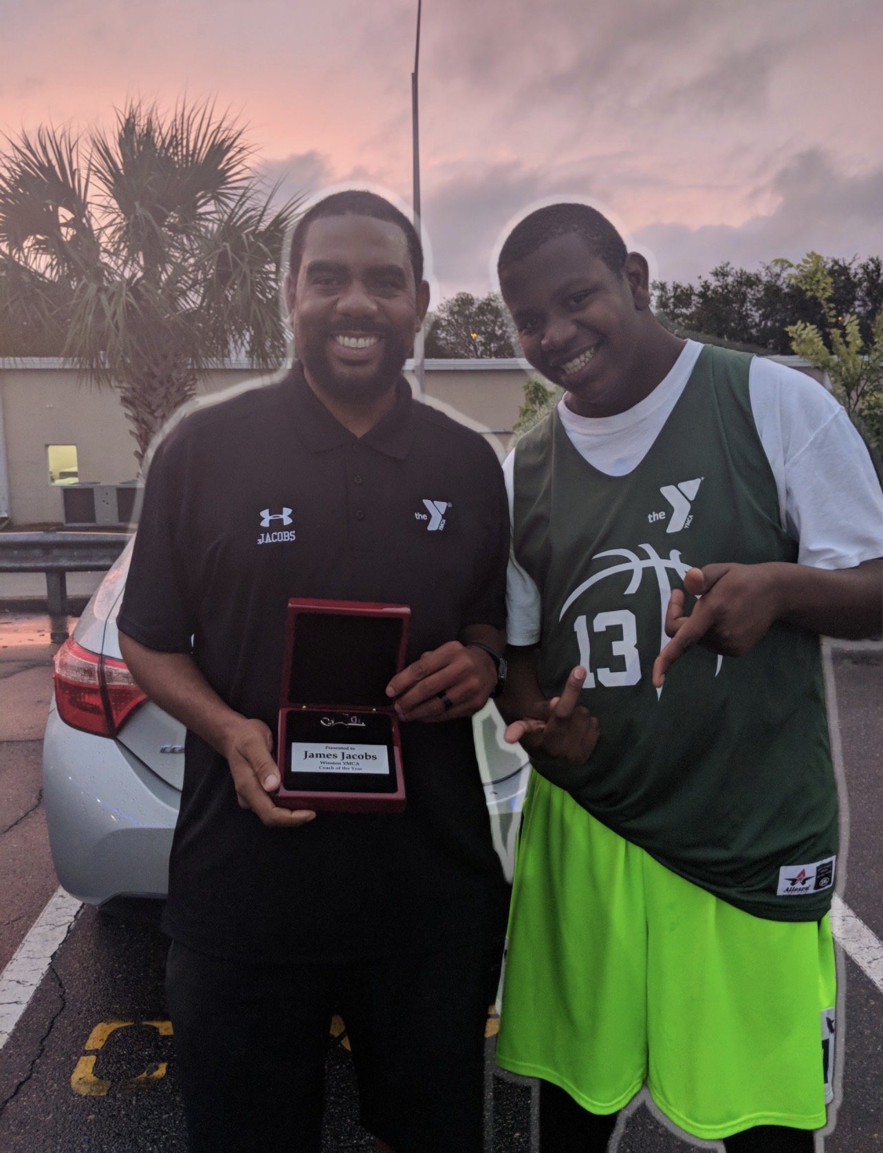 Coach James Jacobs in the community, photo 62