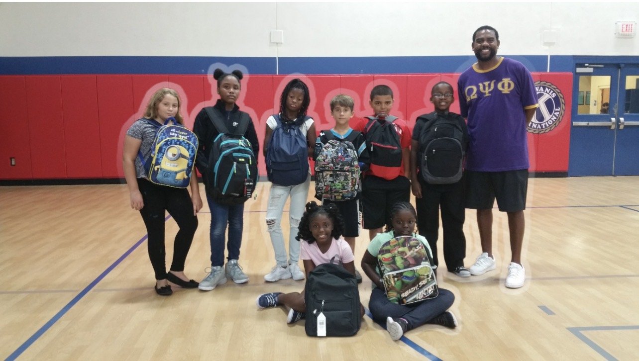 Coach James Jacobs in the community, photo 64